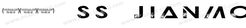 106 SS jianmo ti字体转换